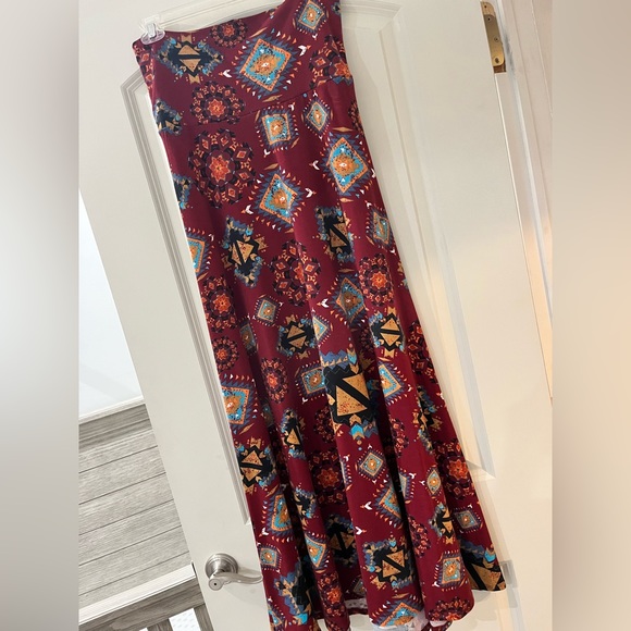 Lularoe maxi skirt in boho pattern - Picture 1 of 1